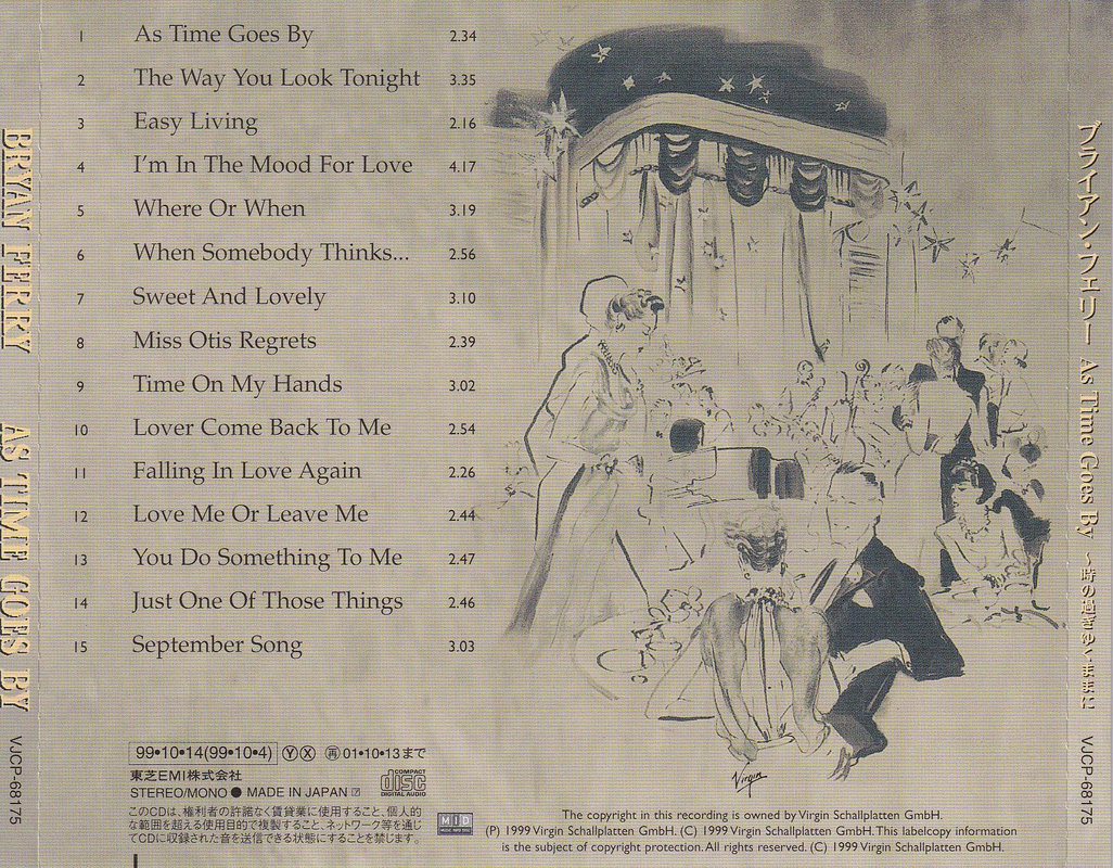 Bryan Ferry – As Time Goes By (Japan)