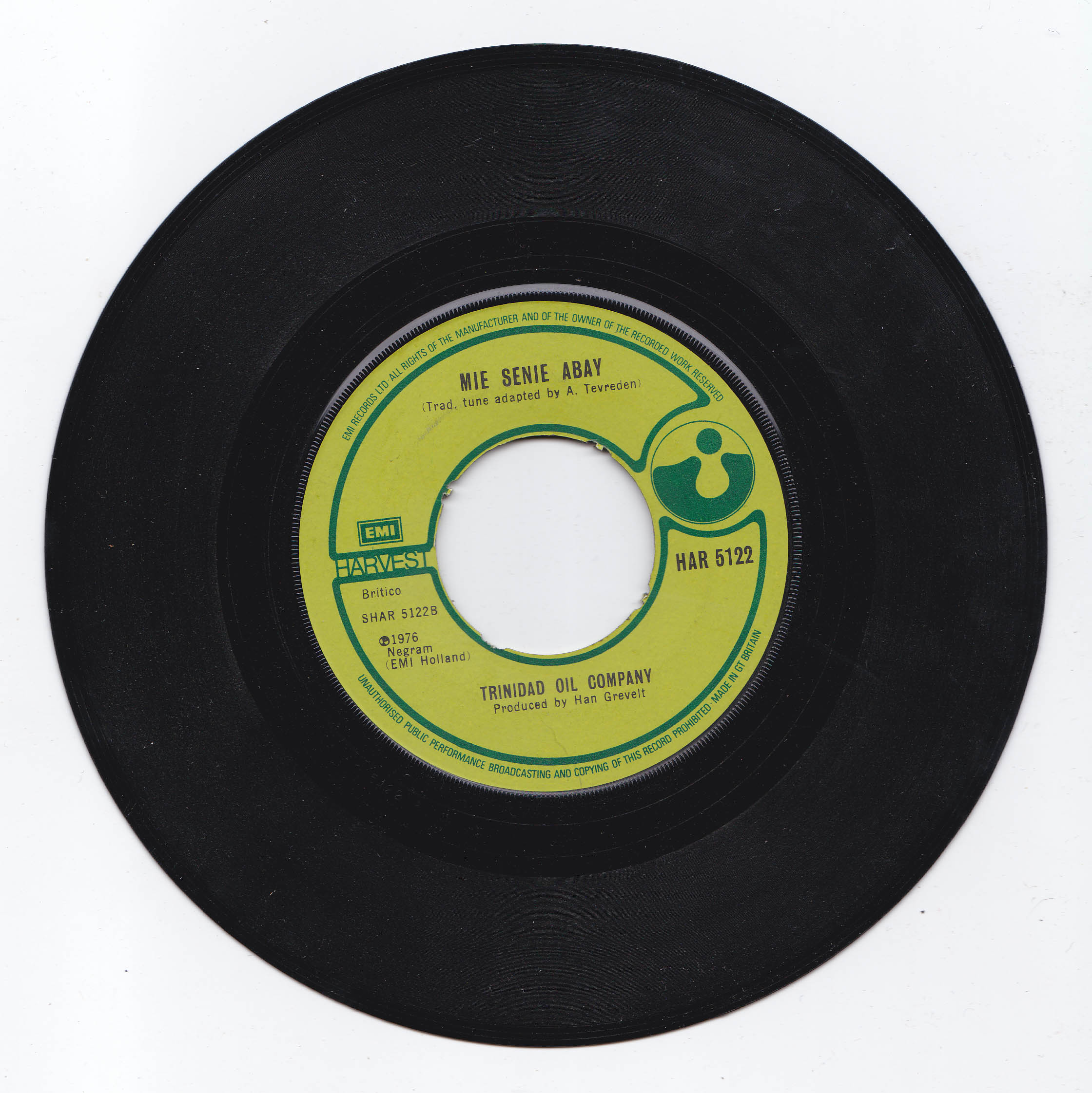 Trinidad Oil Company - The Calendar Song (UK)