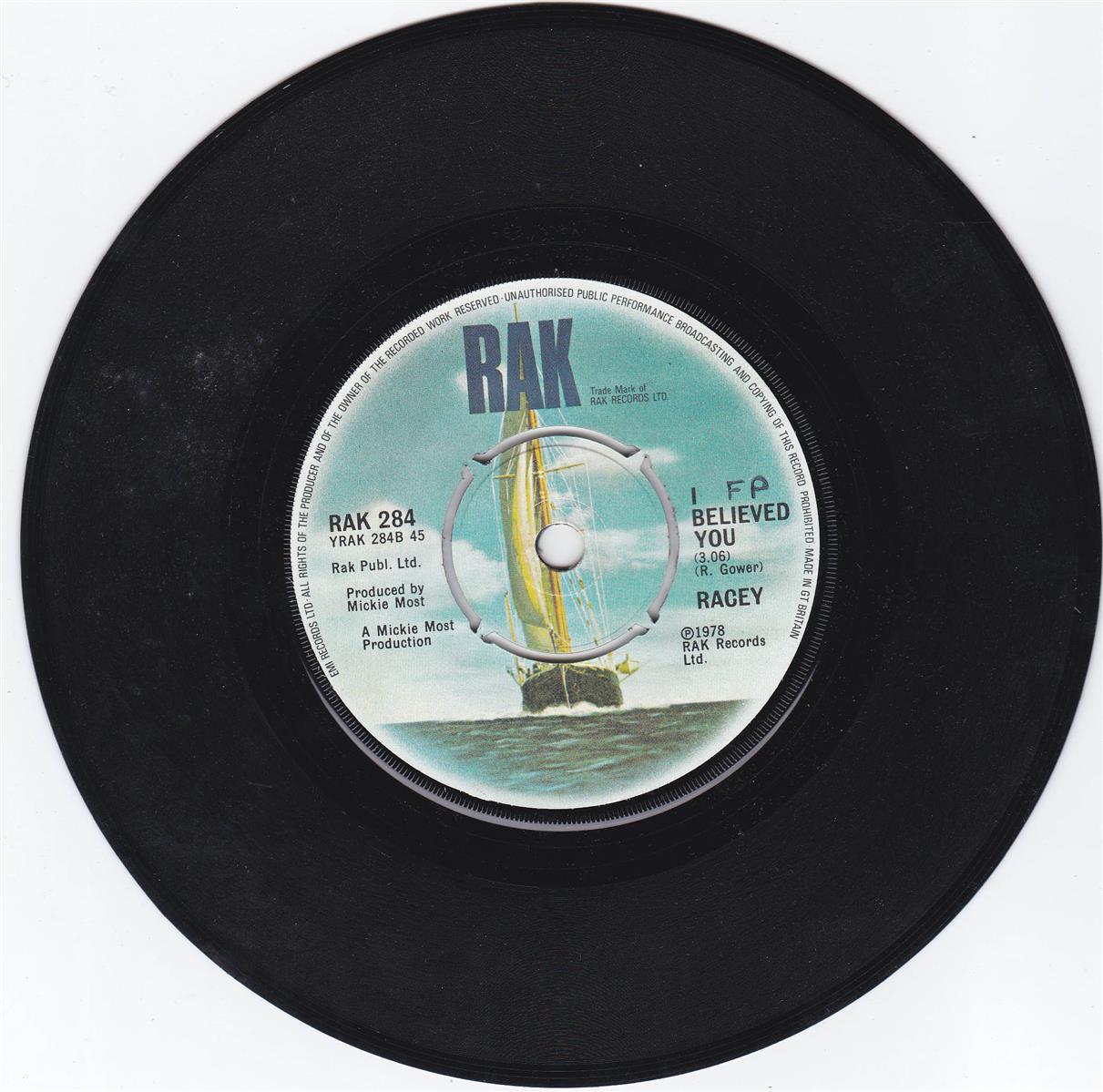 Racey - Lay Your Love On Me (UK)