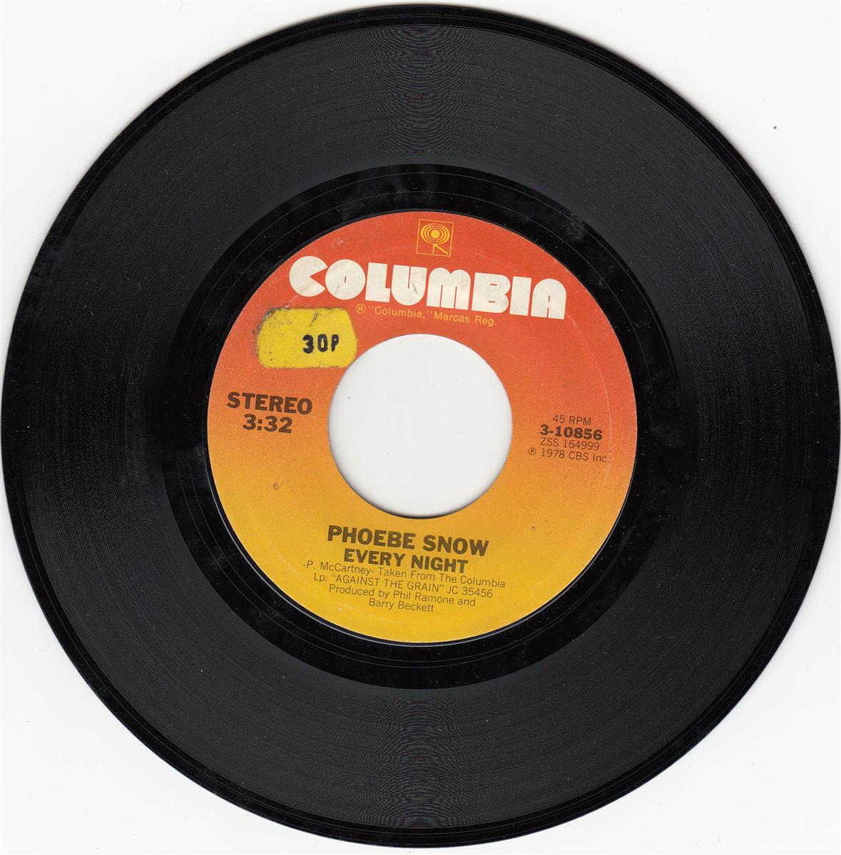 Phoebe Snow - Every Night (USA)