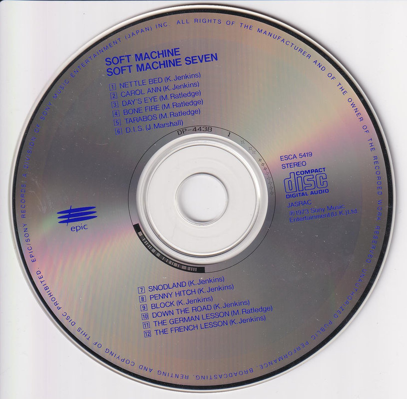 Soft Machine – Seven (Japan)