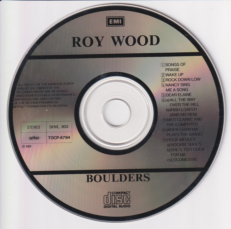 Roy Wood - Boulders (Japan)