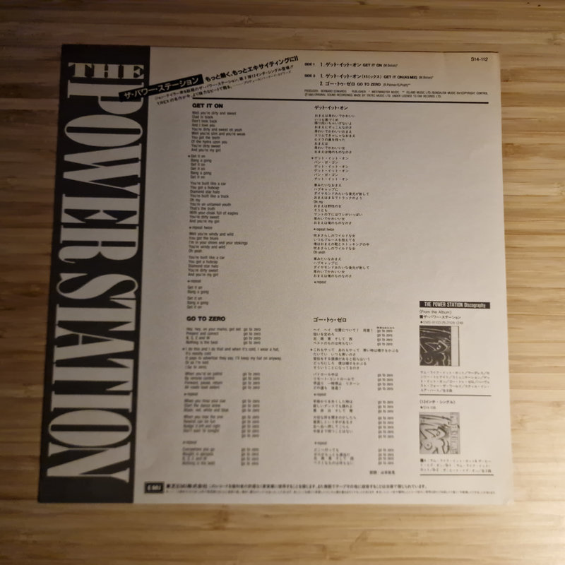 The Power Station – Get It On (Japan)