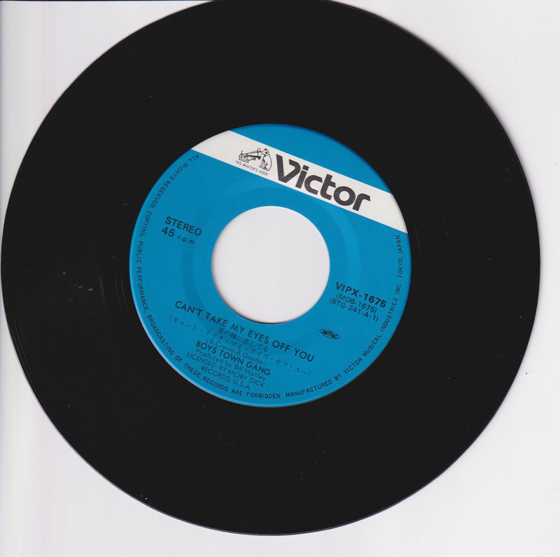 Boys Town Gang – Can't Take My Eyes Off You (Japan)