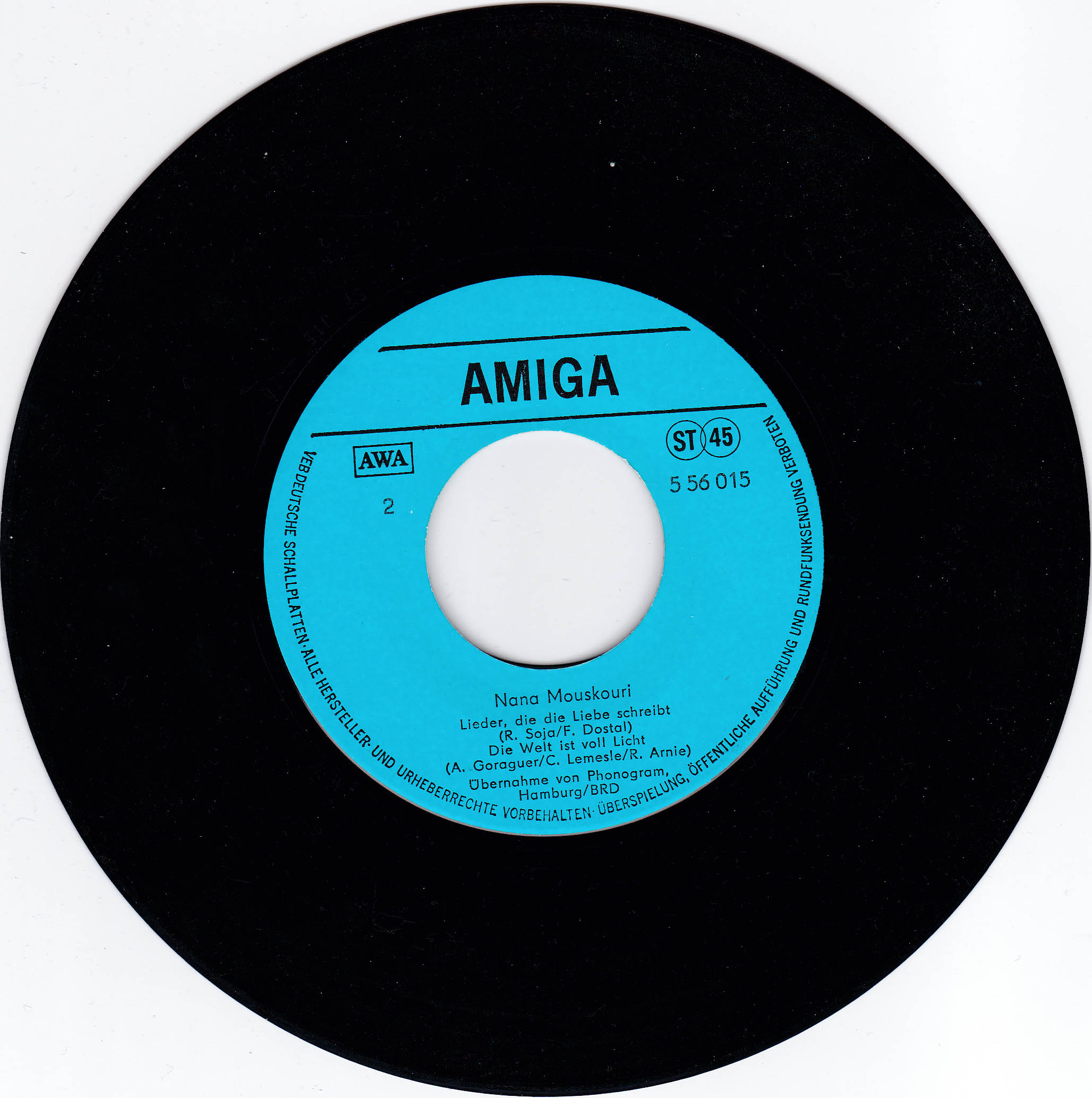 Nana Mouskouri - Amiga Quartett (DDR)