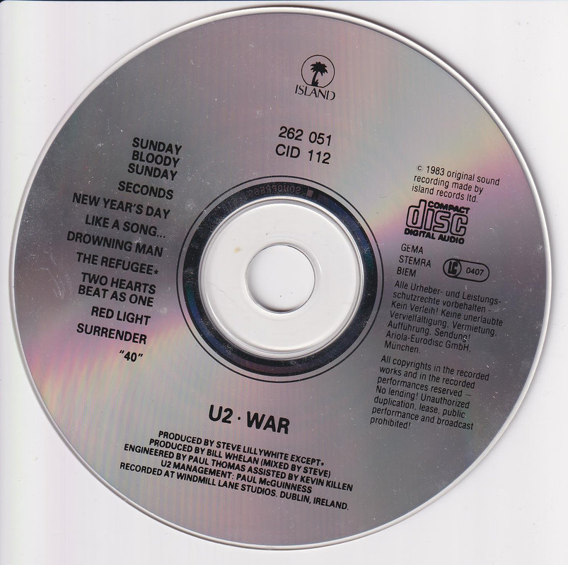 U2 - War