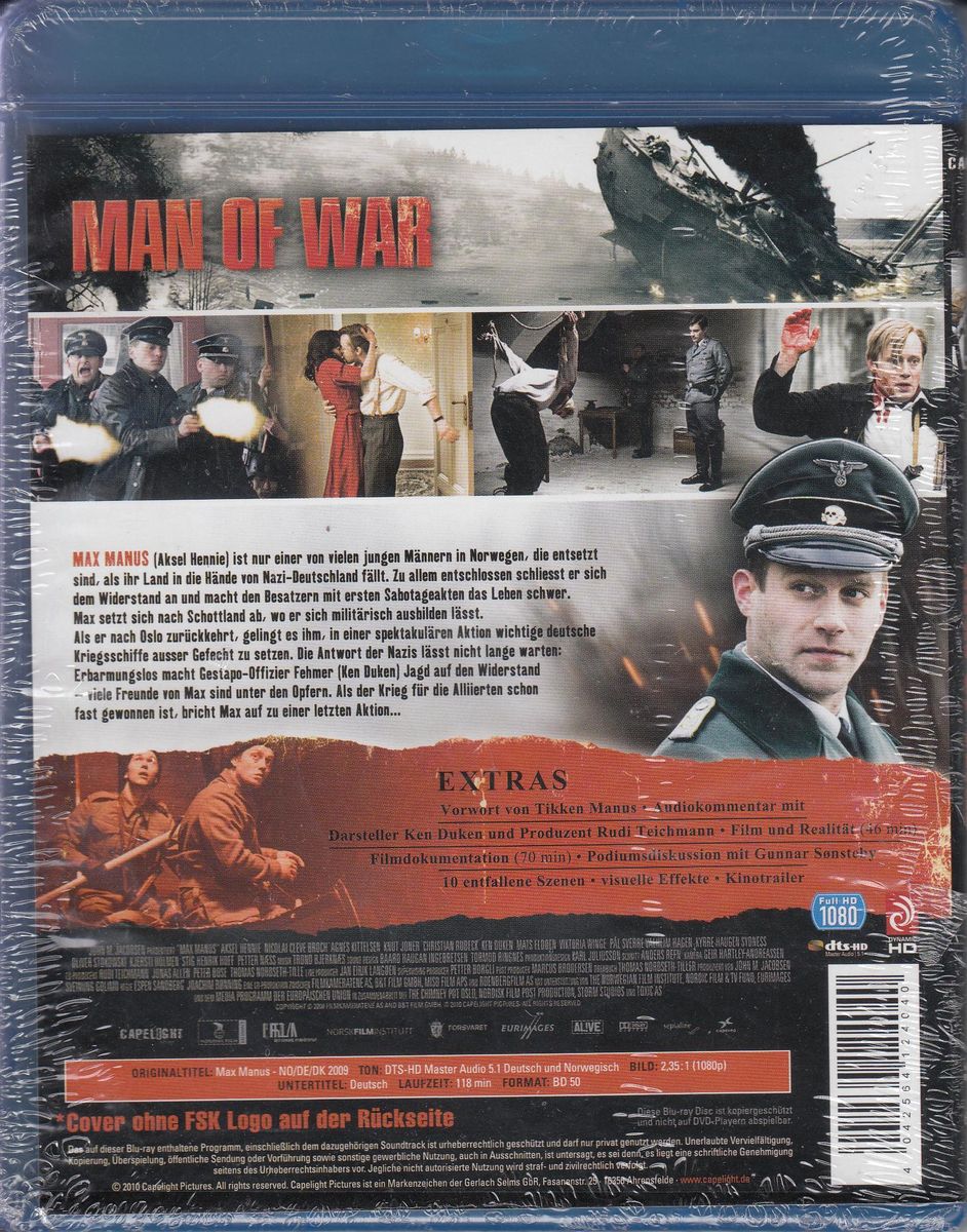 Max Manus - Man Of War (BD)