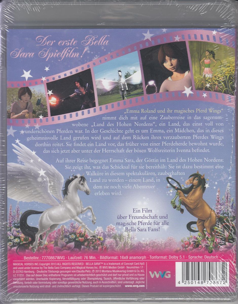 Bella Sara - Emma Roland und ihr magisches Pferd Wings (BD)