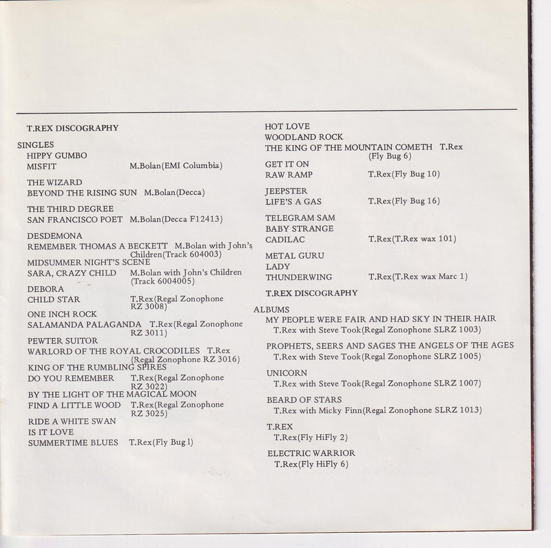 T. Rex – Metal Guru (Japan)