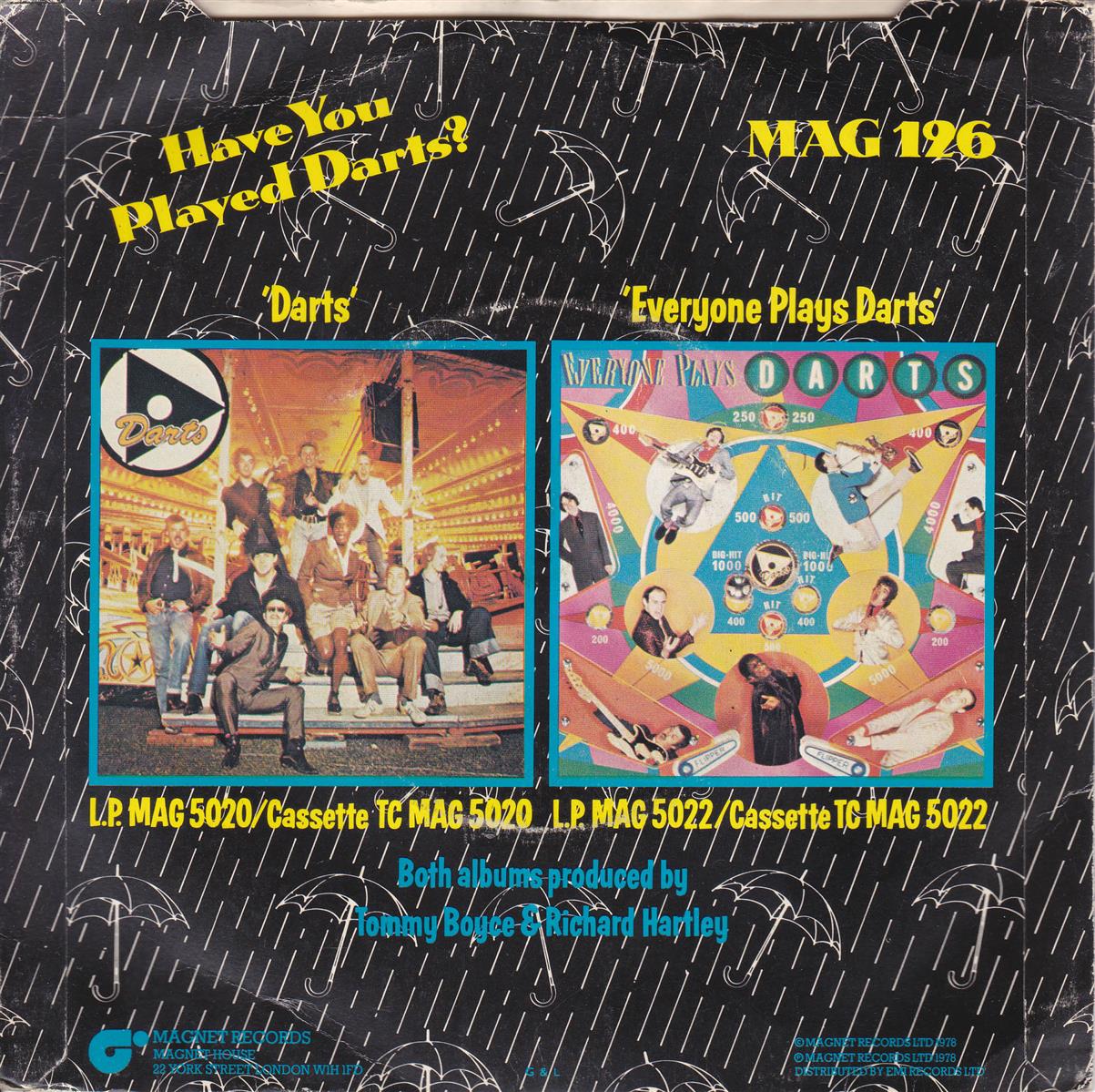 Darts - It's Raining (UK)