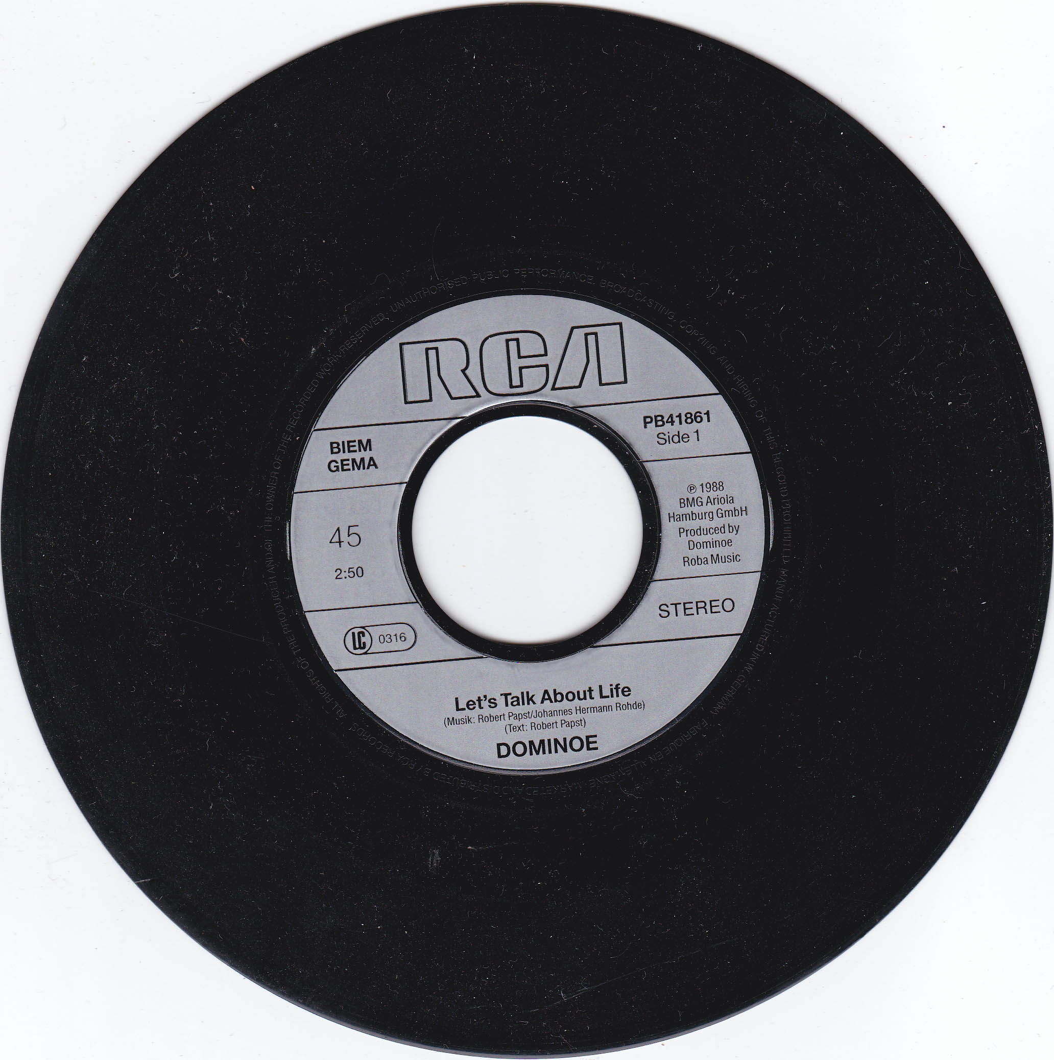 Dominoe - Let's Talk About Life