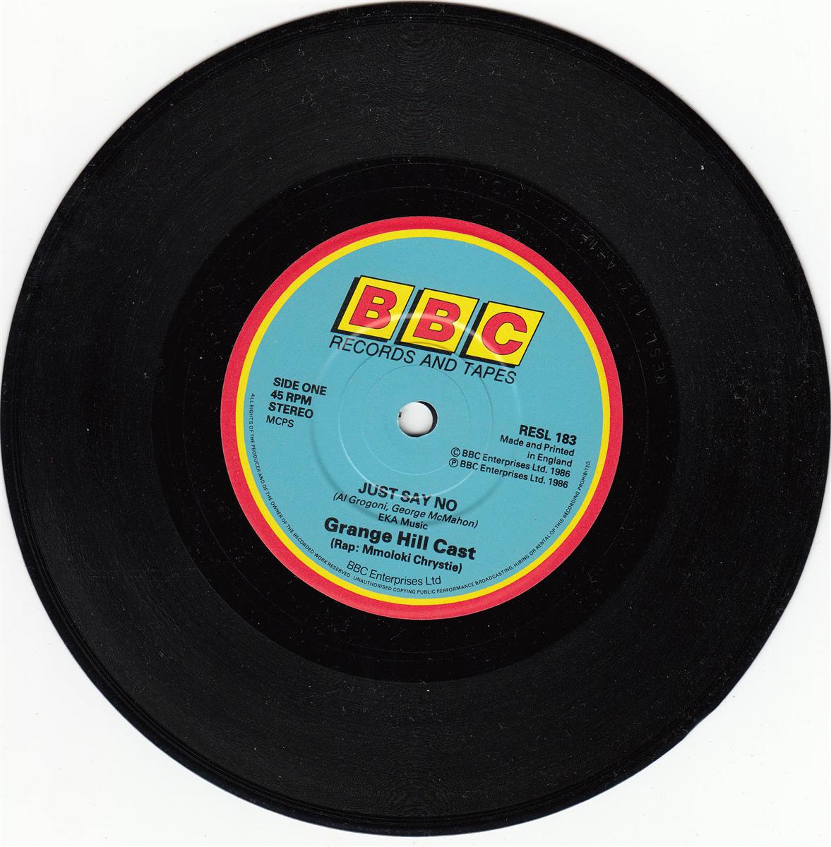 Grange Hill Cast - Just Say No (UK)