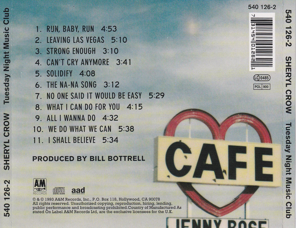 Sheryl Crow - Tuesday Night Music Club