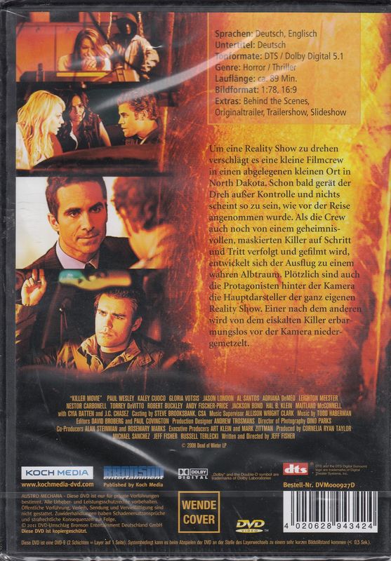Killer Movie - Fürchte die Wahrheit (DVD)