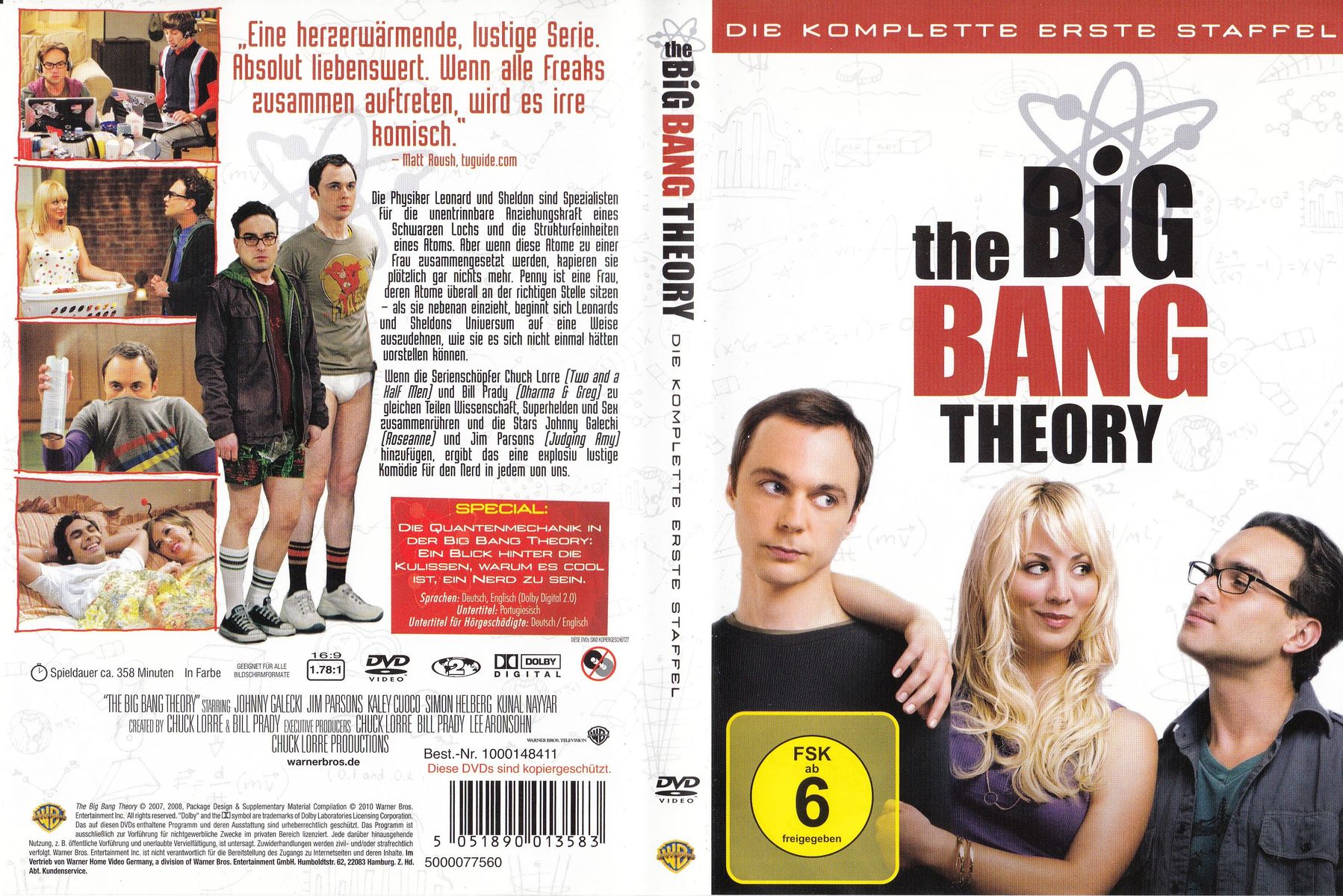 The Big Bang Theory - Staffel 1 (DVD)