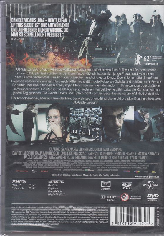 Diaz - Don't Clean Up This Blood (DVD)