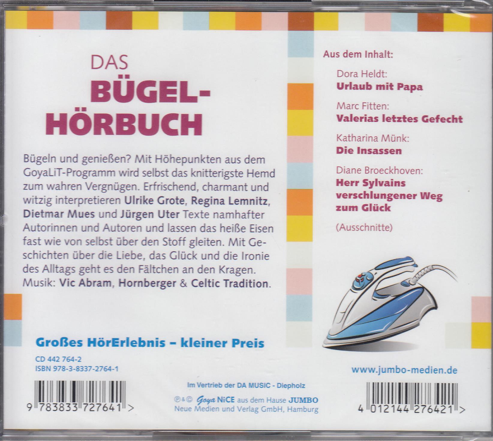 Das Bügelhörbuch (1 CD)