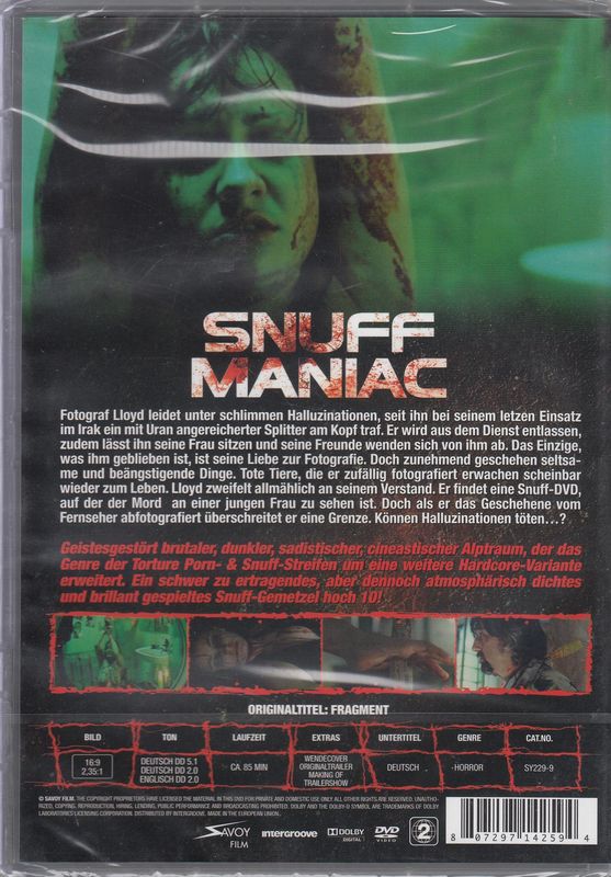 Snuff Maniac (DVD)