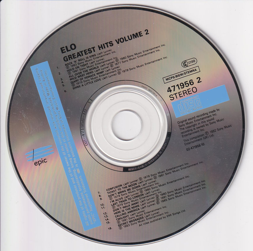 Electric Light Orchestra - ELO's Greatest Hits II (UK)