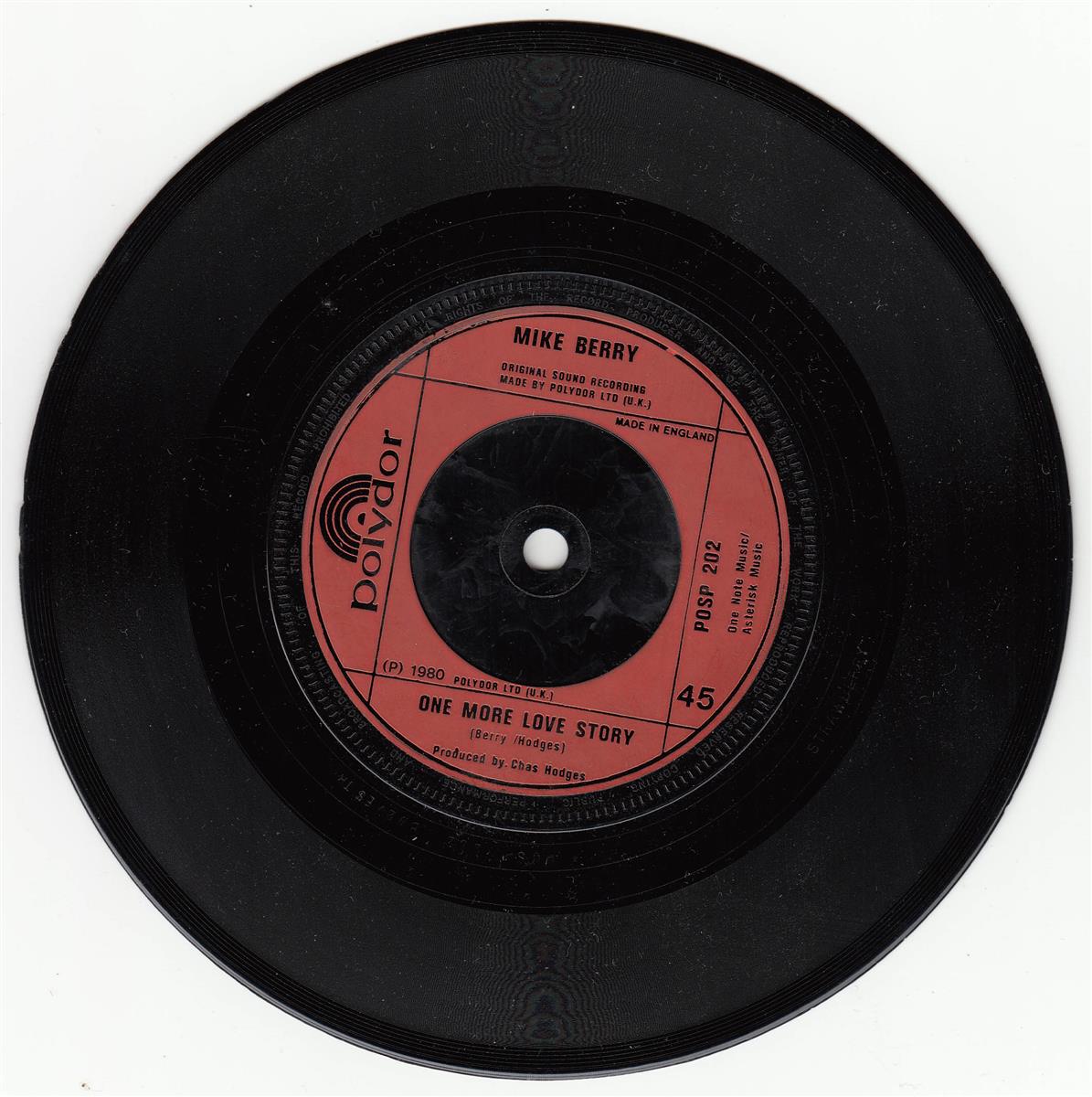 Mike Berry - If I Could Only Make You Care (UK)