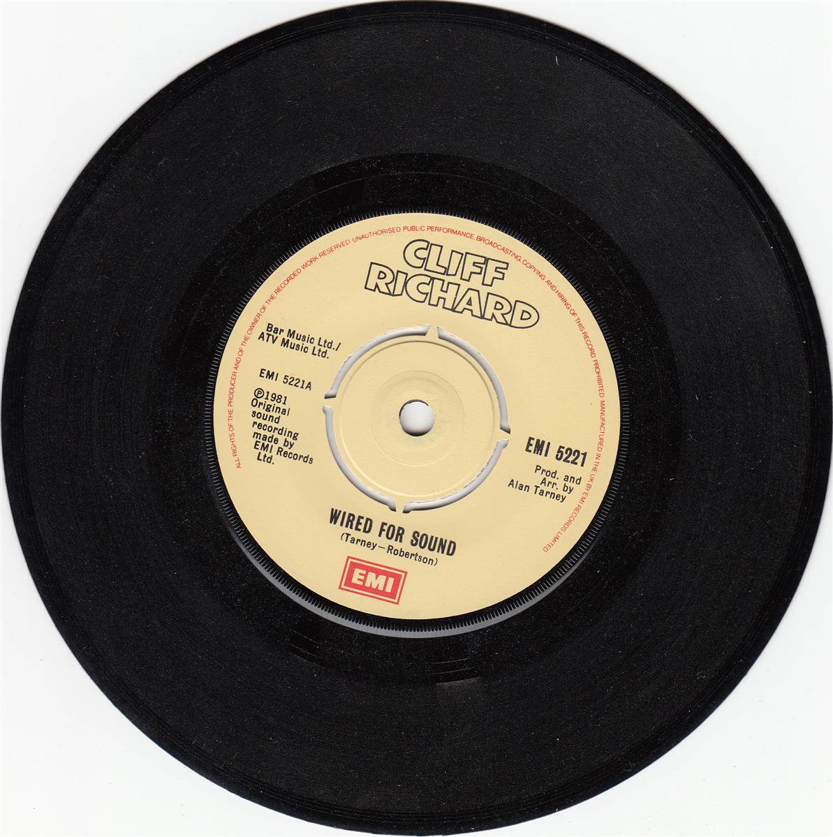 Cliff Richard - Wired For Sound (UK)