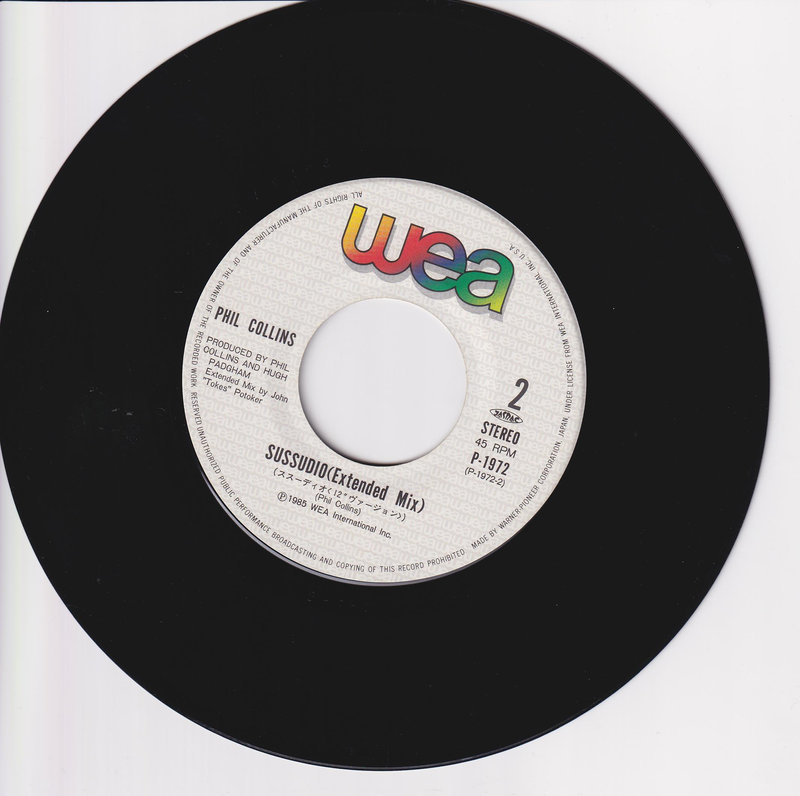 Phil Collins - Sussudio (Japan)
