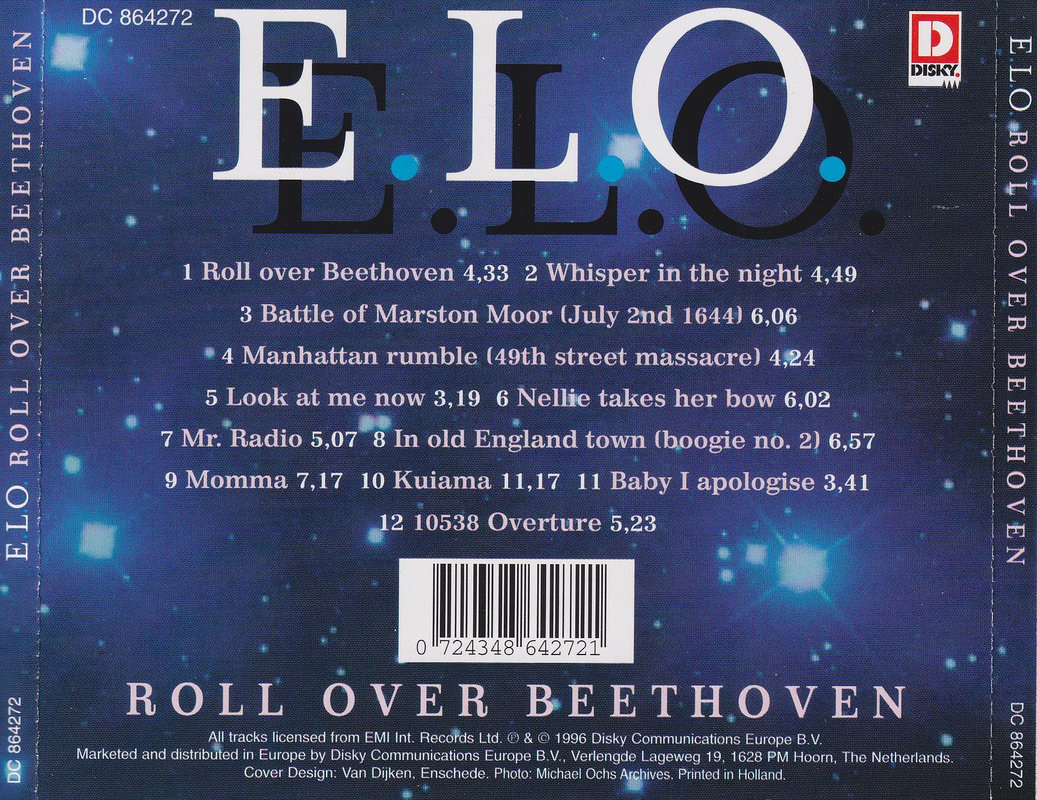 Electric Light Orchestra - Roll Over Beethoven (Japan)