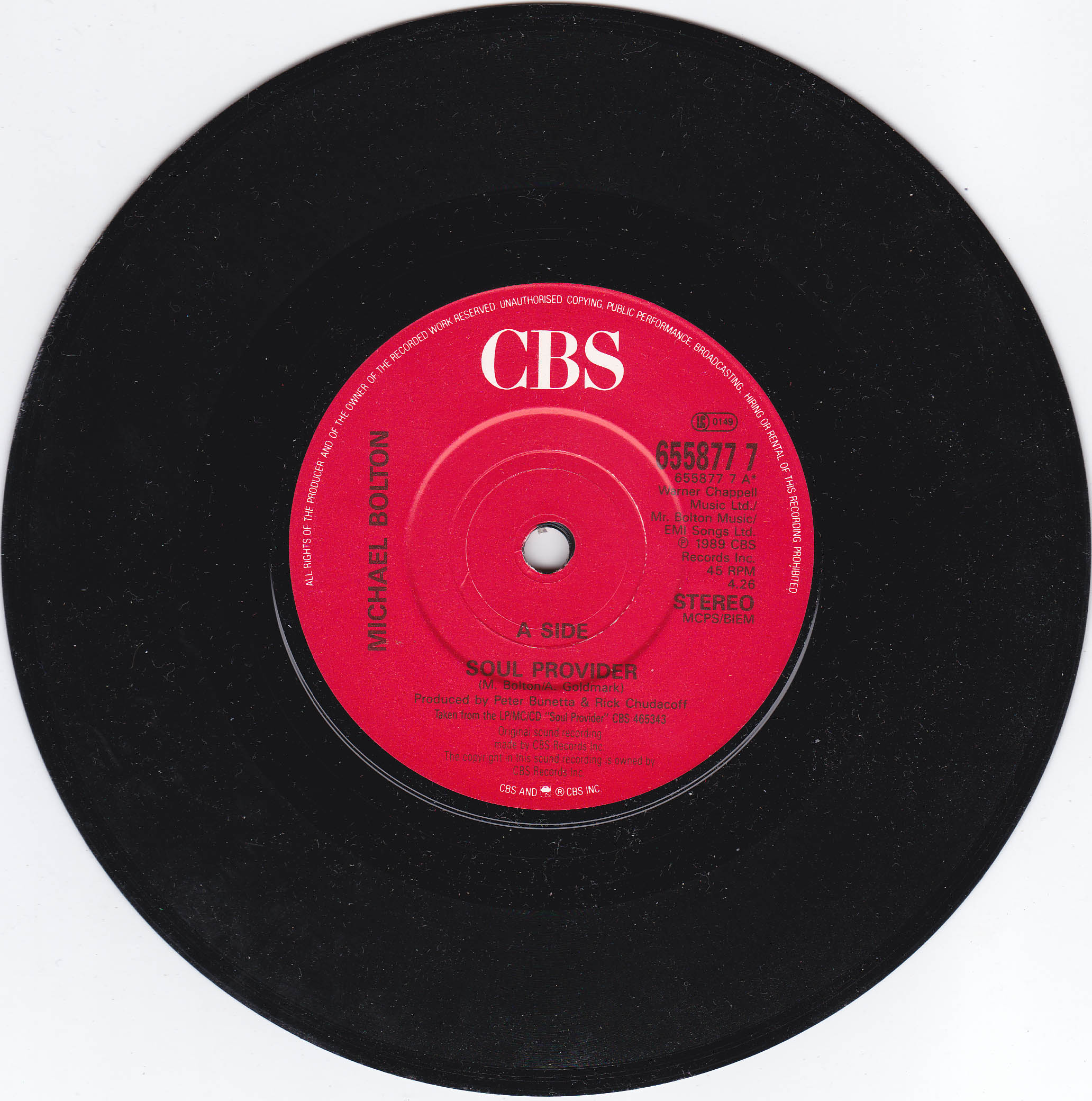 Michael Bolton - Soul Provider (UK)