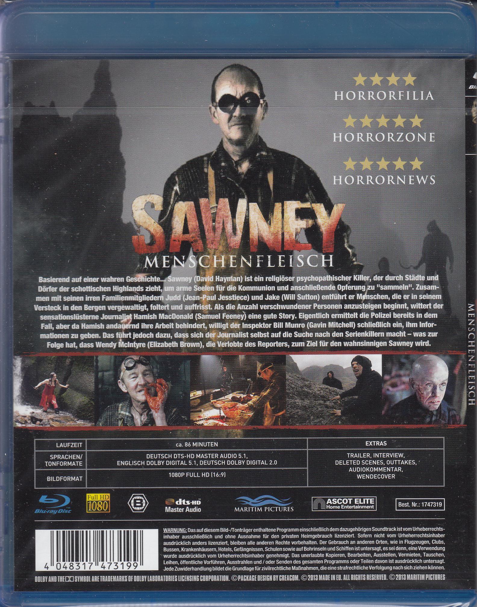 Sawney - Menschenfleisch (BD)