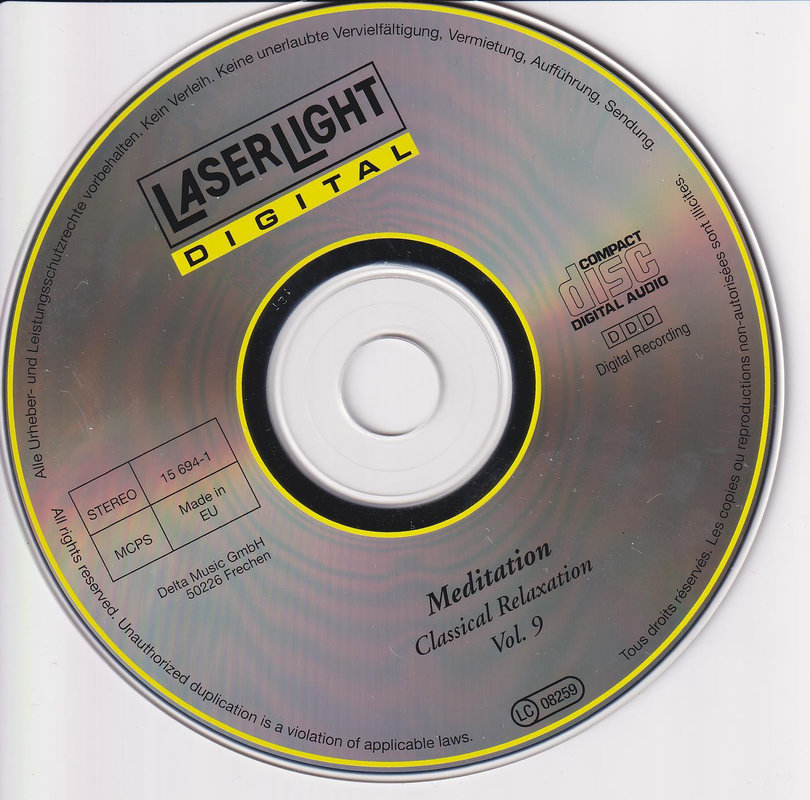 Various – Meditation-Classical Relaxation Vol. 9