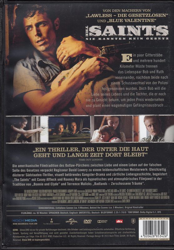The Saints – Sie kannten kein Gesetz (DVD)