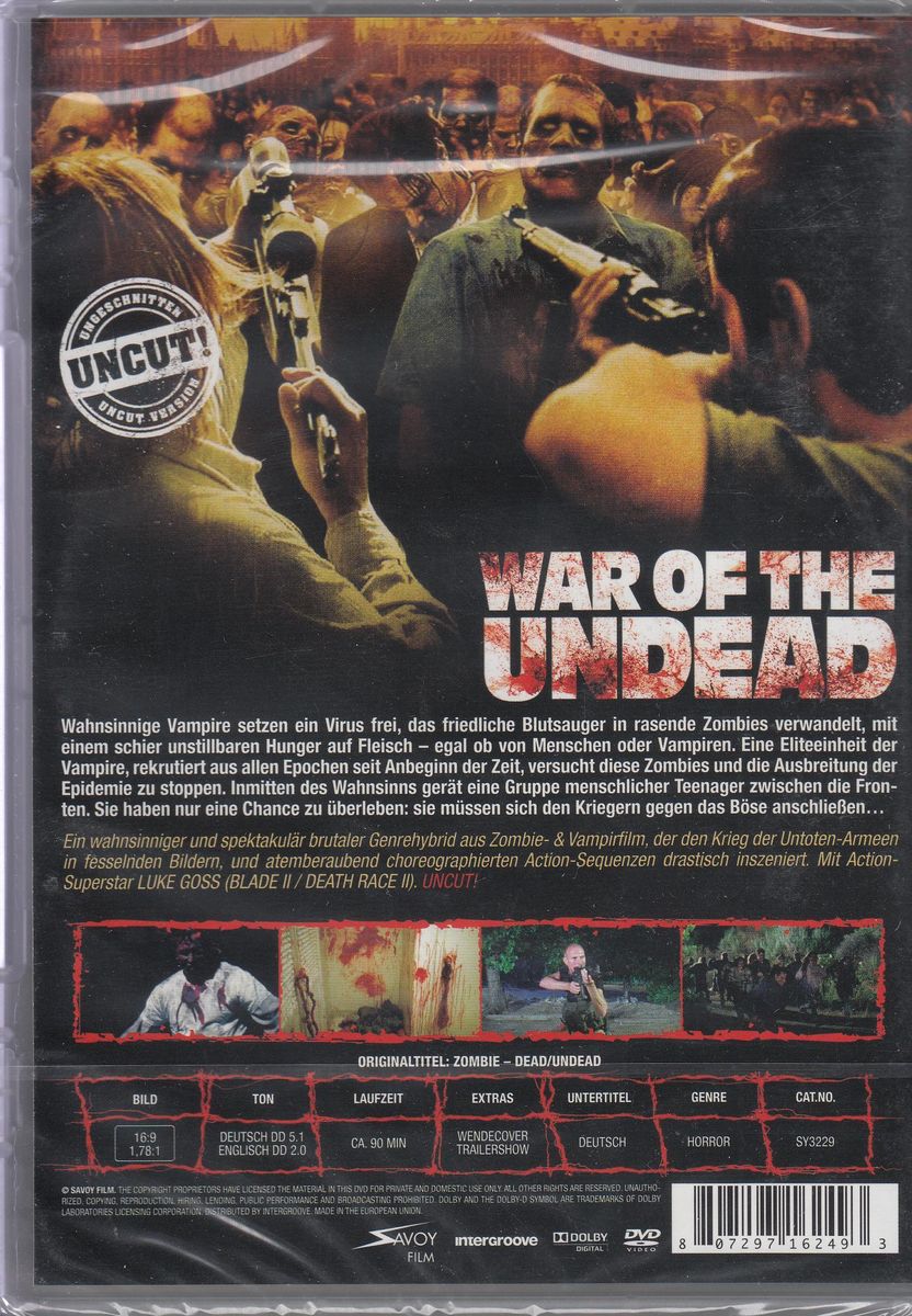 War Of The Undead (DVD)