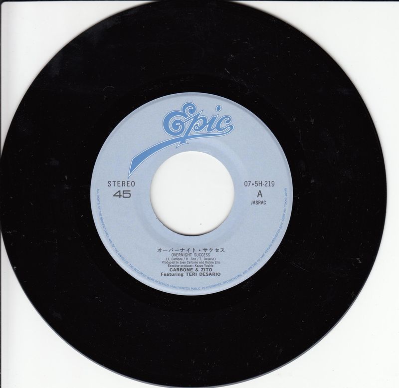 Teri Desario - Over Night Success (Japan)