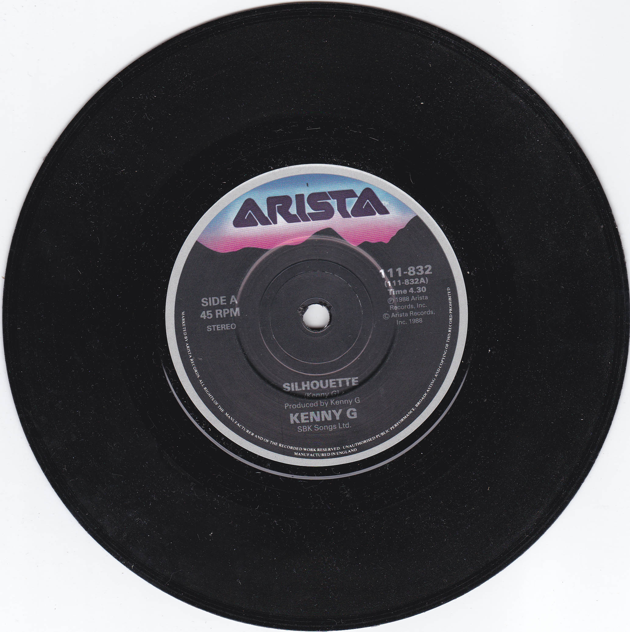 Kenny G - Silhouette (UK)