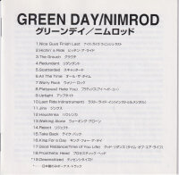 Green Day – Nimrod. (Japan)