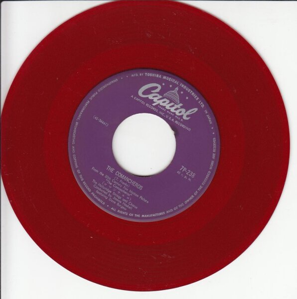 The Hollyridge Strings – Theme From "Devil At 4 OClock" (Red Vinyl) (Japan)