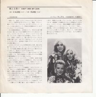 Rags - Cant Hide My Love (Japan)