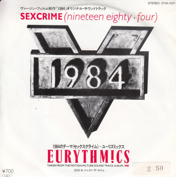 Eurythmics – Sexcrime (Nineteen Eighty Four) (Japan)
