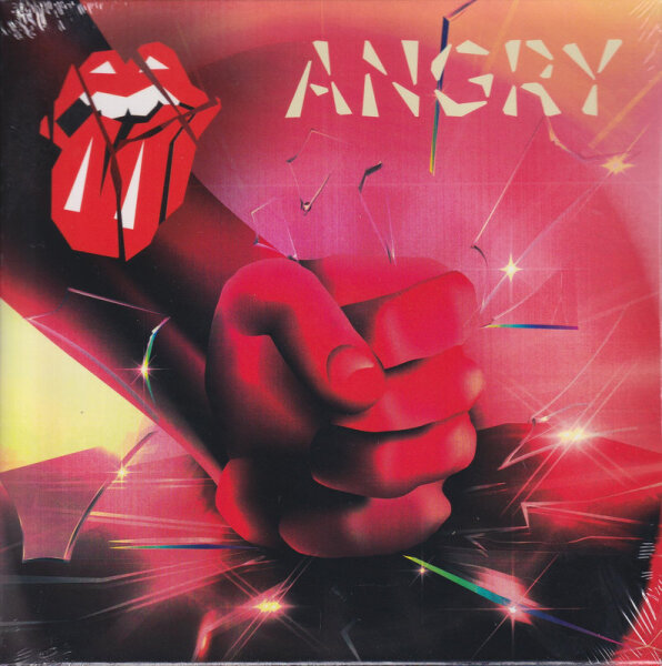 Rolling Stones – Angry (Single Sided) (Red Vinyl)