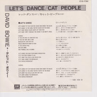David Bowie - Lets Dance (Japan)