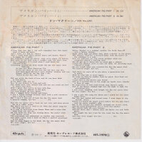 Don McLean – American Pie (Japan)